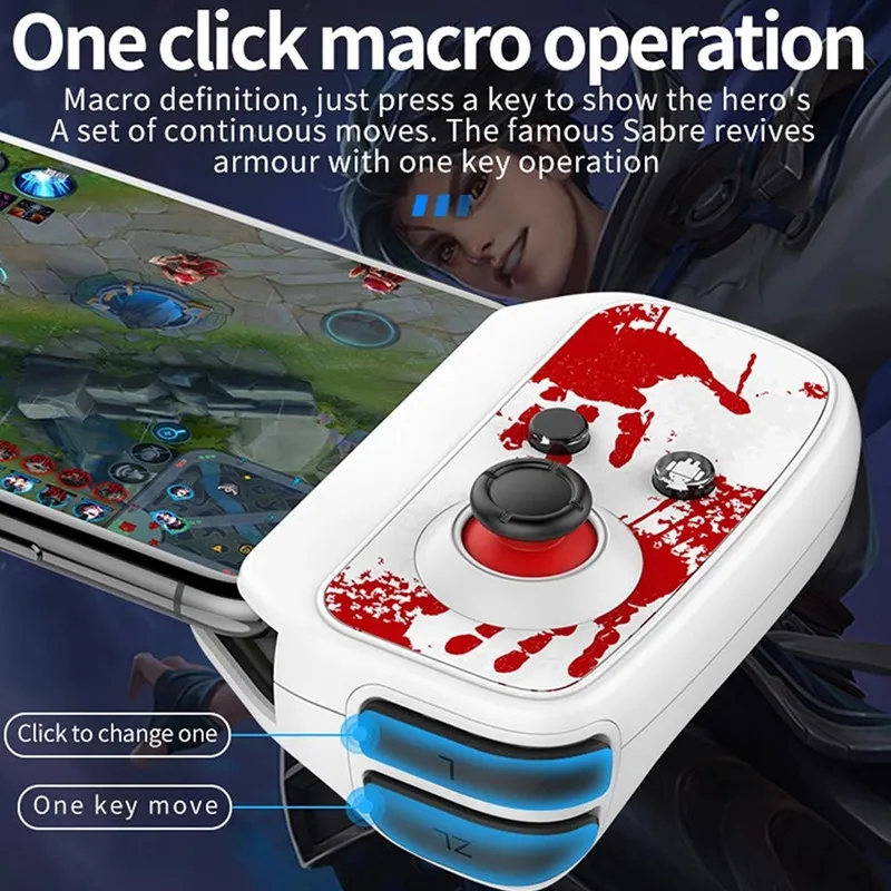 Sell like hot cakes Game Joystick One-click Dress-up High-precision Remote Control Wireless BT-compatible 5.0 Gamepad Handle