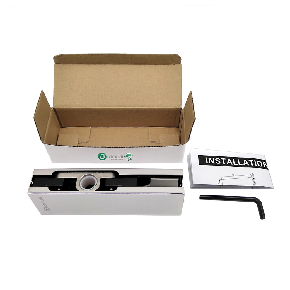 China professional supplier glass door connector clamp pivot top patch fittings