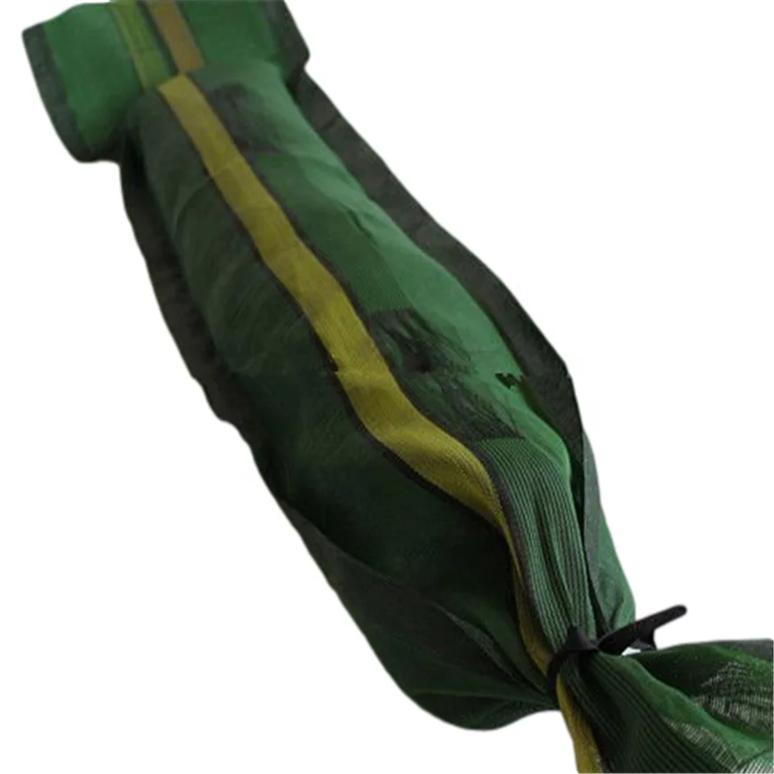 HDPE woven gravel bag for securing the bunker cover