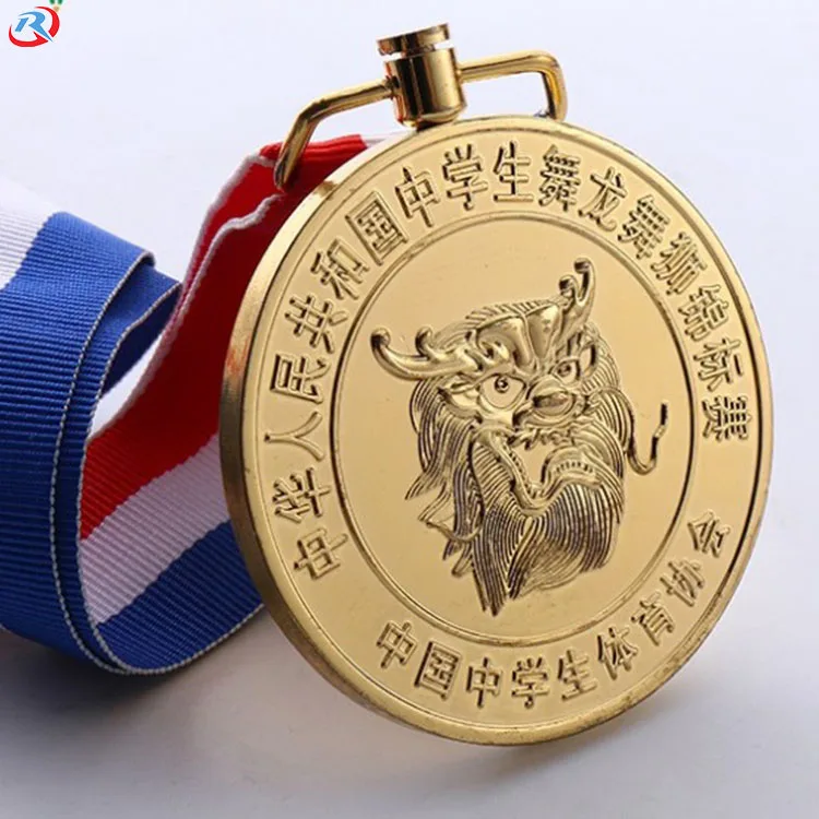 China Manufacturer wholesale custom own logo sport medals and trophies for marathon