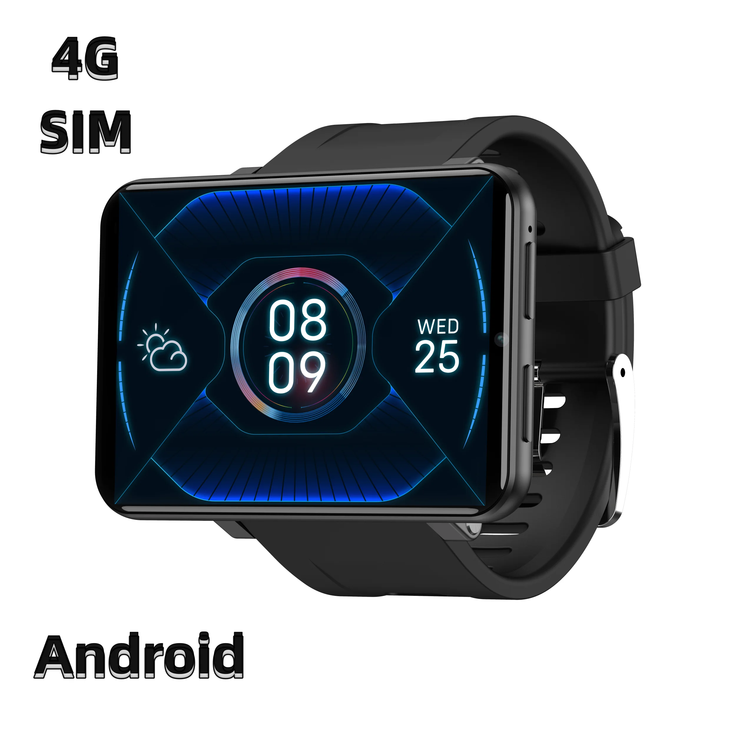 2020 hot selling smart watch DM100 smartwatch with camera oled 4g smartwatch phone android