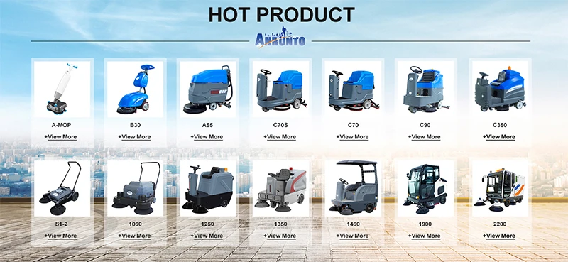Different Applications Grass Push Sweeper