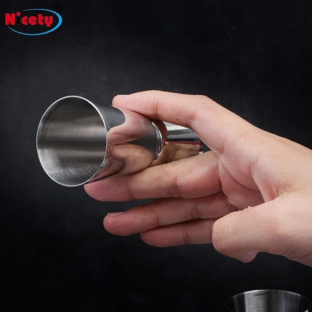 Stainless steel double-head wine measuring cup bar tools drink mixer jigger cup