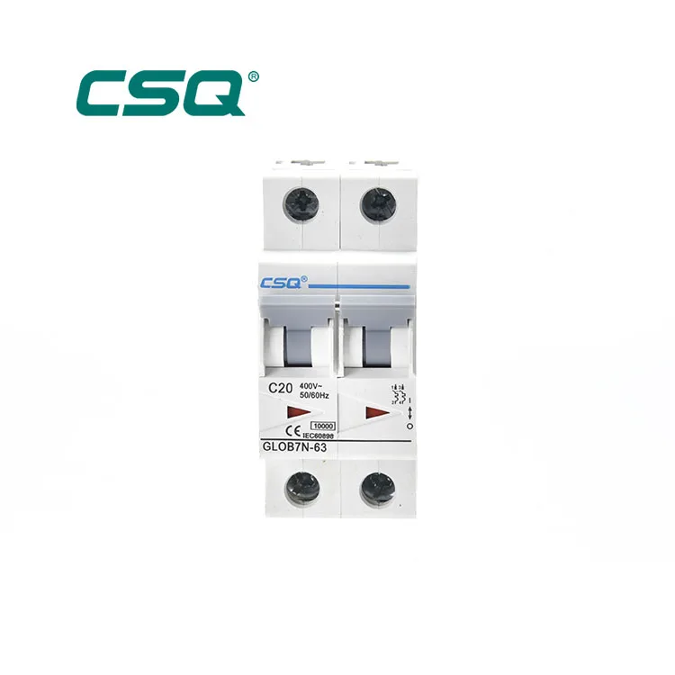  CSQ GLOB7N(L7N) 1P 63a MCB типы автоматических выключателей электрические выключатели для продажи мини-автоматический