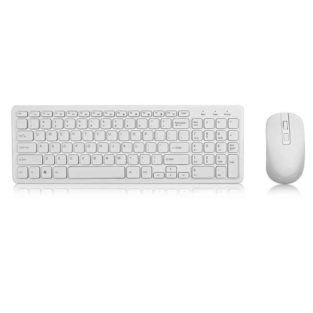 OEM Keyboard Mouse Full Size Computer Smart Ergonomic Portable Office Usb Wireless Keyboard and Mouse Combo