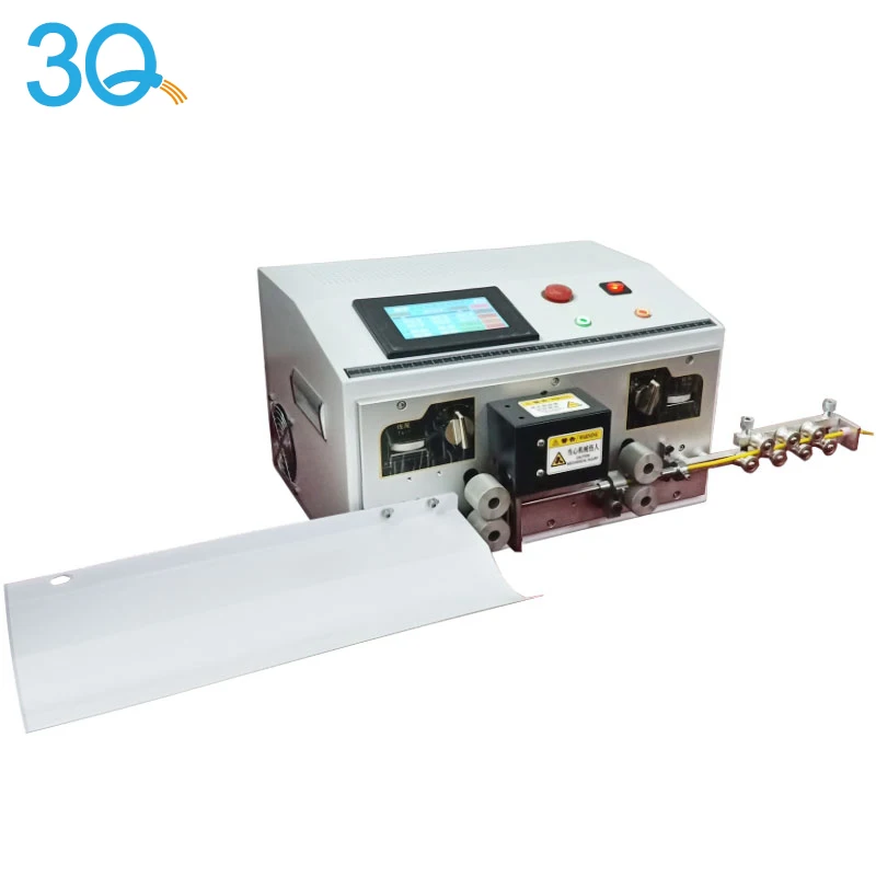 3Q Automatic sheath stripping machine 30 square power cord inside and outside stripping machine