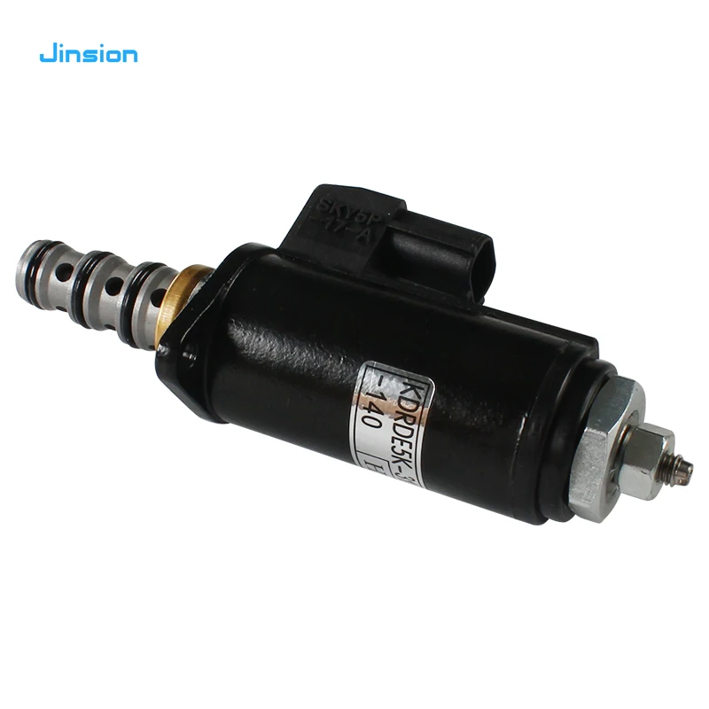 JINSION Excavator Spare Parts SY215 KDRDE5K-31/30C50-140 Hydraulic Pump Solenoid Valve for SANY 215