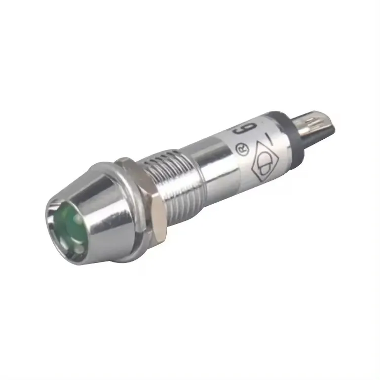 8mm Metal LED Indicator 12V  Power Signal indicator  light