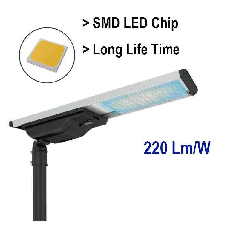 WIND RESISTANCE SOLAR LED GARDEN LANTERN 90W BRONZE FULL ALUMINUM CRI90 CHIP VERTICAL INSTALLATION FOR OPEN SPACES ILLUMINATION