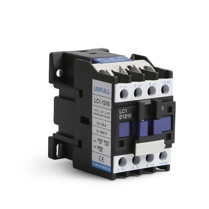 USFULL CJX2 Three phase 220V AC magnetic contactor