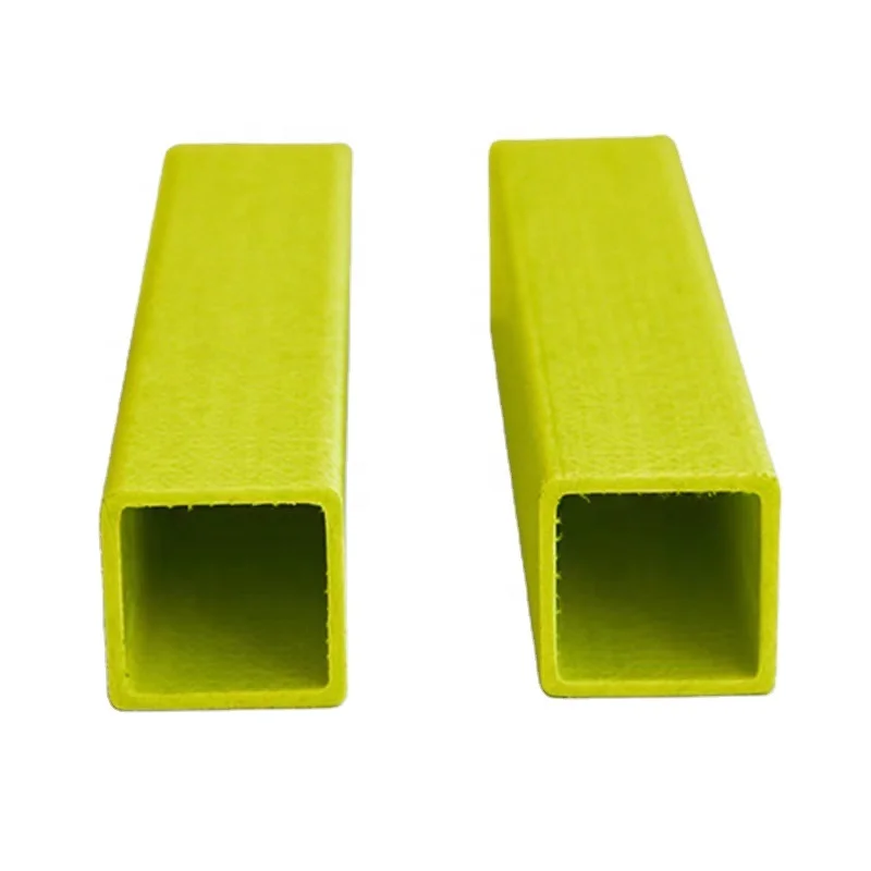 Fiberglass manufacturer FRP/GRP pultruded profiles fiber reinforced polymer square tube