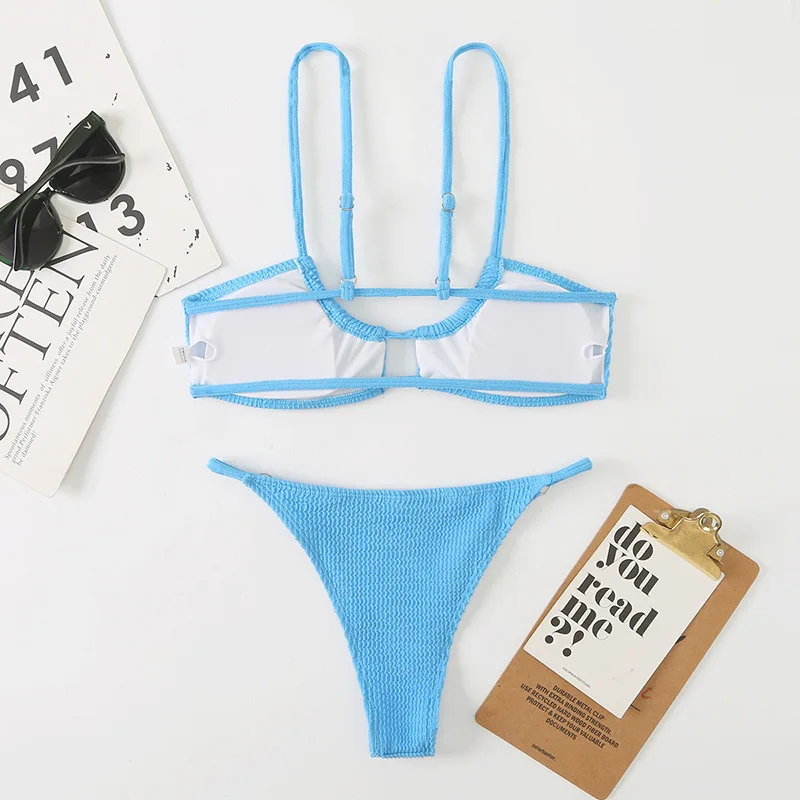 Sexy Large Swimsuits Bikini For Women Plus Size Swimwear Beach Wear Bikinis Female Swimming Set Wholesale Bathing Suits