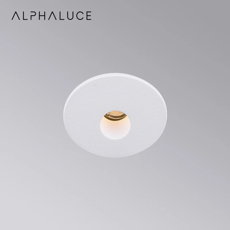 Changeable Frames Foot Lighting Lamp Recessed Led Step Stair Wall Light Outdoor Sensor Step Light Round
