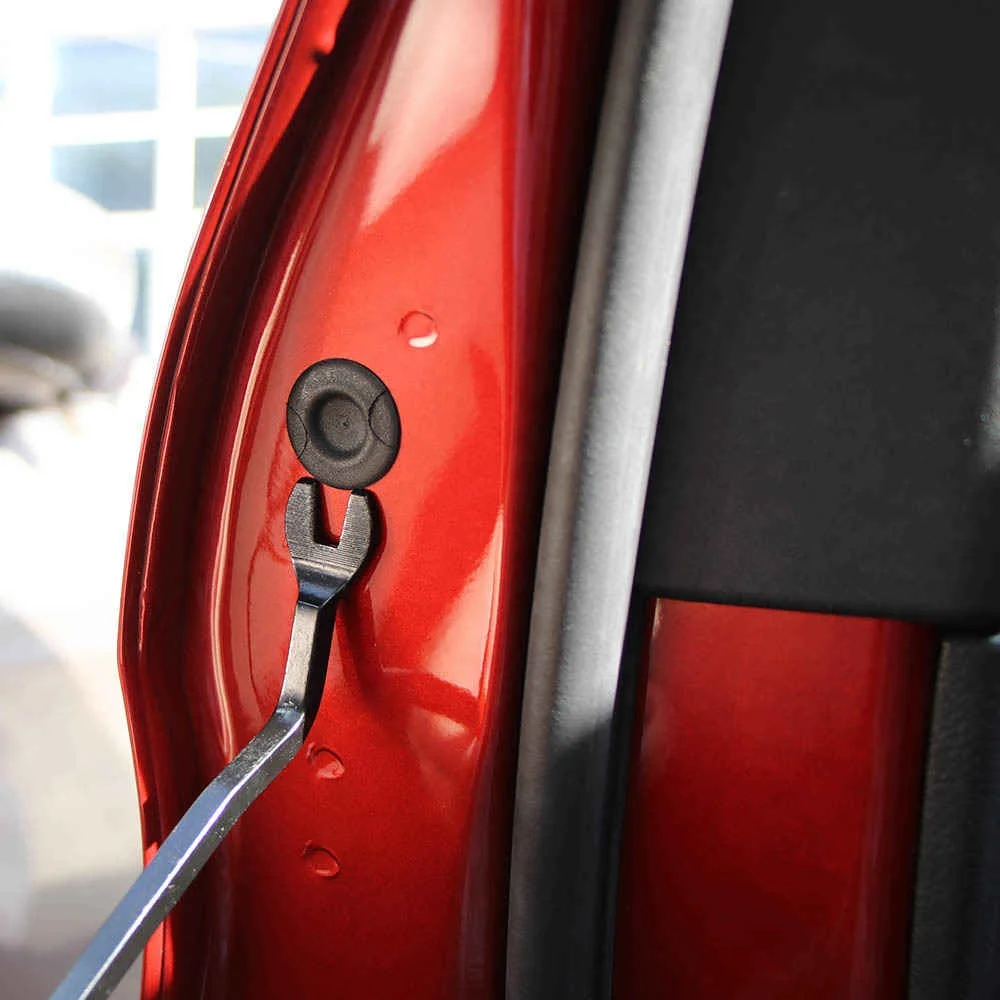 
Car Fastener Removal Tool Plastic Trim Dash Removal Rivet Clips Car Door Panel Installer Cover Pry Repair Fastener Refit Tool 