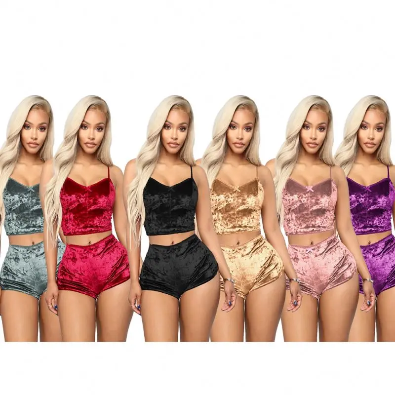 Wholesale pajamas sets new design homefit textile wholesale 2020 hot sales ladies sleepwear oem brea chemise-de-nuit-transparent