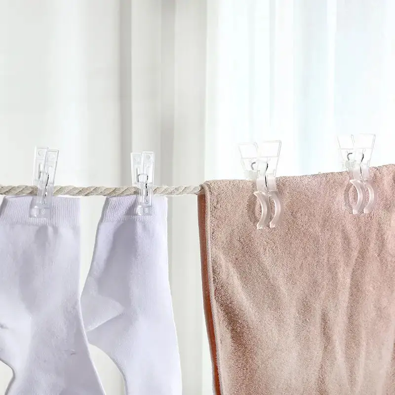 Wholesale factory light weight home-use plastic clothes pegs bed sheet clips quilt clips