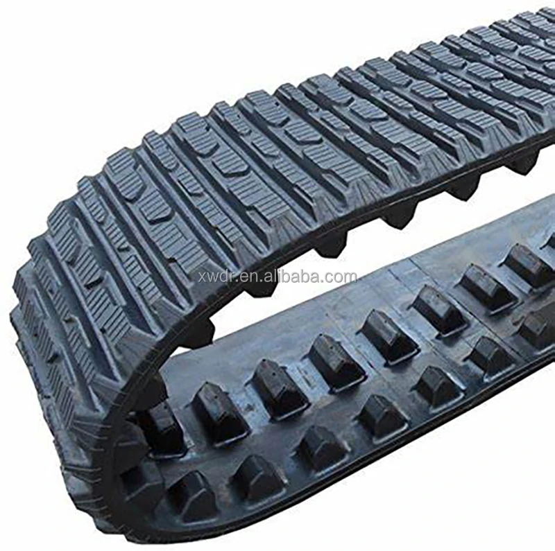 Crawler Rubber Track For Mini Excavator Construction Machinery Undercarriage Parts