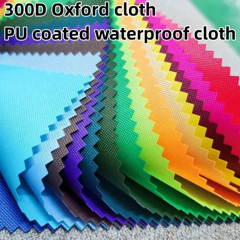 FREE SAMPLE Wholesale stored and folded Oxford cloth PU coating waterproof canopy tent fabric tote bag backpack fabric