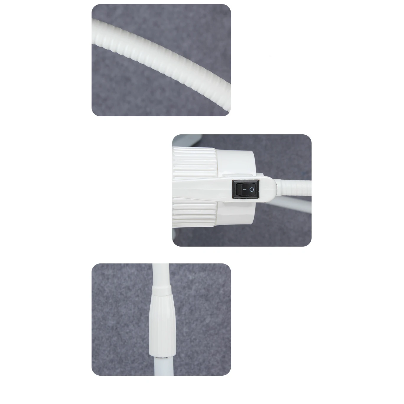 Mobile bendable Surgical auxiliary lighting LED light universal wheel adjustable height hospital use