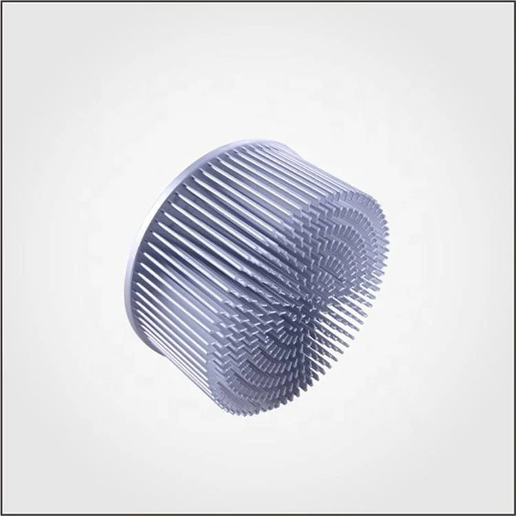 Factory Custom  Growth Lamp Pre-drilled Led Pin Fin Heat sink Custom Heat Sink Aluminum Die Casting Special LED