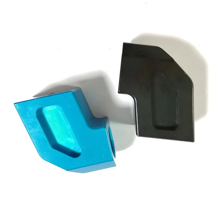 cnc turning machined aluminum anodized mechanical parts