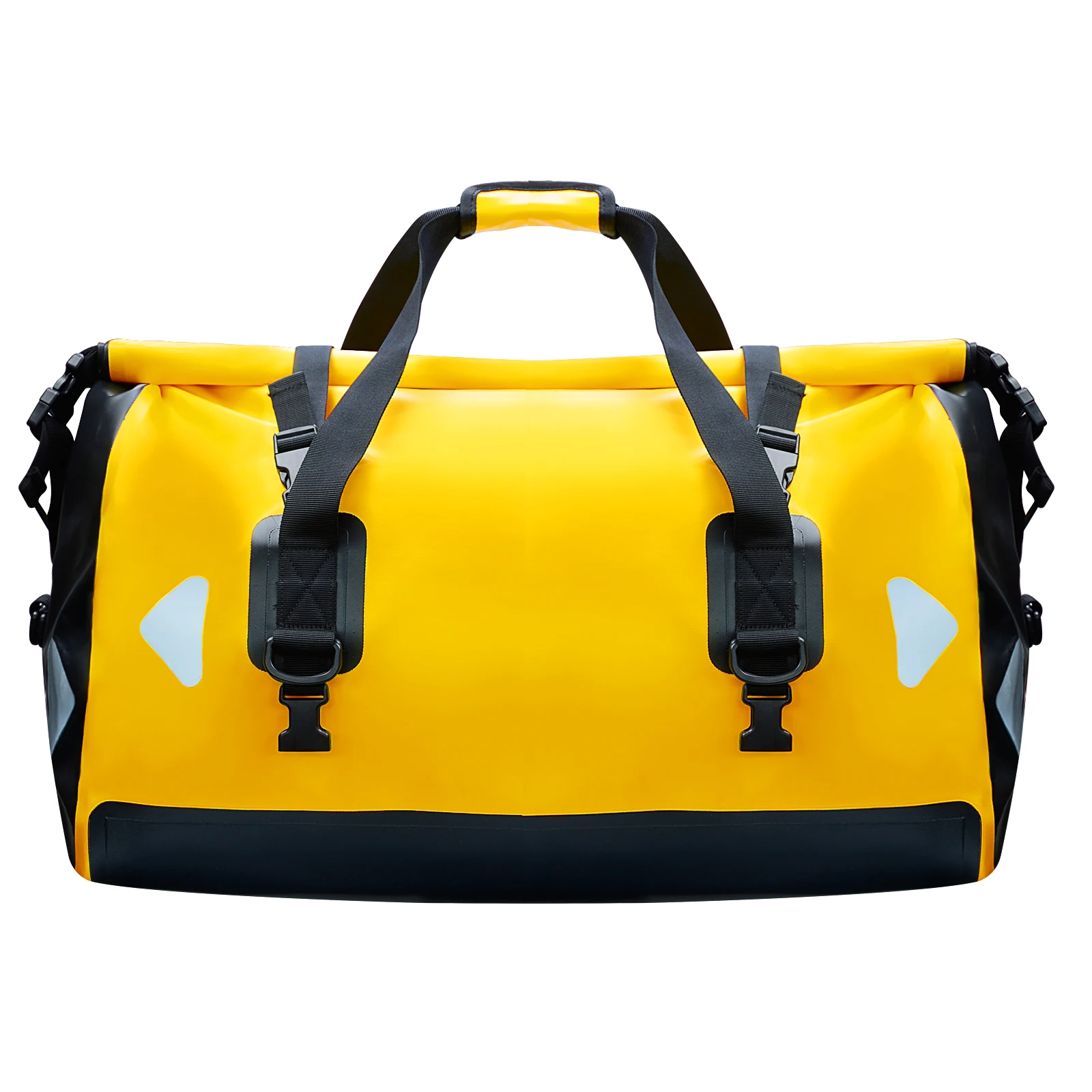  WUPP Yellow Pvc Waterproof Rear Seat Luggage Motorcycle Tail Bag With Reflective