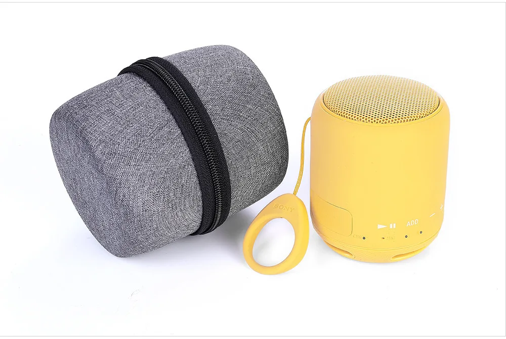 Custom Audio Stand Bag Protective Eva Hard Case Portable SONY Audio Speaker Case Blue Tooth Speaker Zip Bag