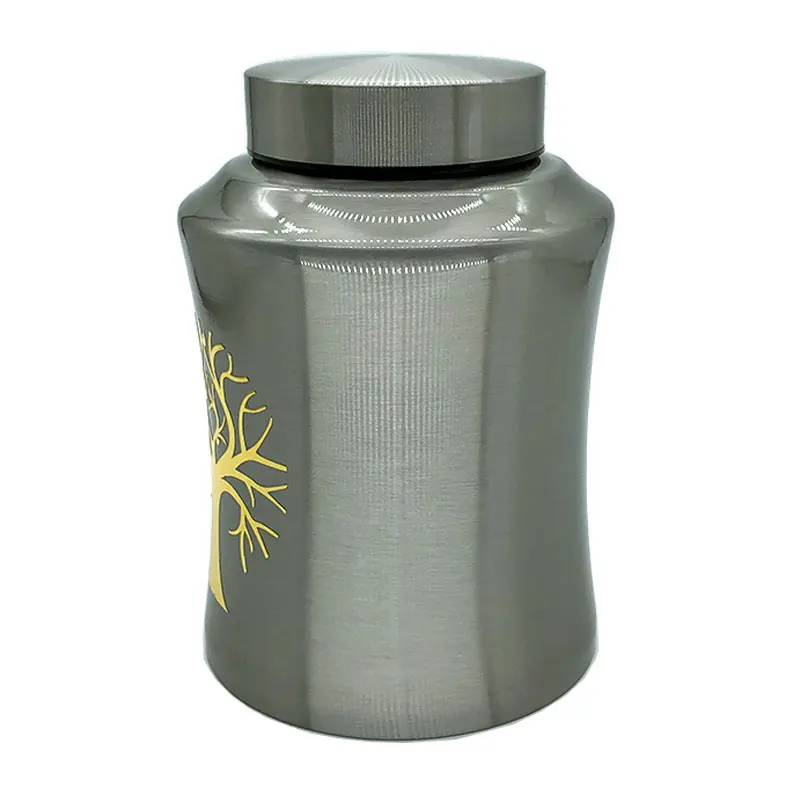 China Manufacturer Pet Metal Large Size Urn Dog Remembrance Gift For Sale