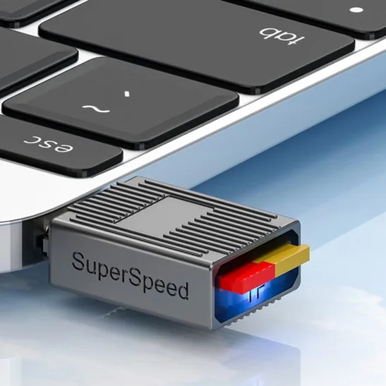 Max 1TB Expansion Capacity Device Mini portable Card Reader Zinc alloy shell SD OTG micro usb type c for Macbook type c phone