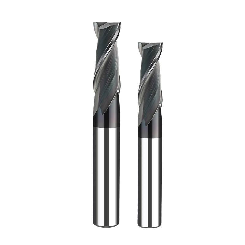 Manufacture Customization 2 Flute HRC55 65 Tungsten steel endmill Alloy Steel Milling Cutter