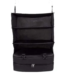 3 полки, подвесной органайзер для шкафа, складные подвесные полки для шкафа, для путешествий, мгновенный гардероб