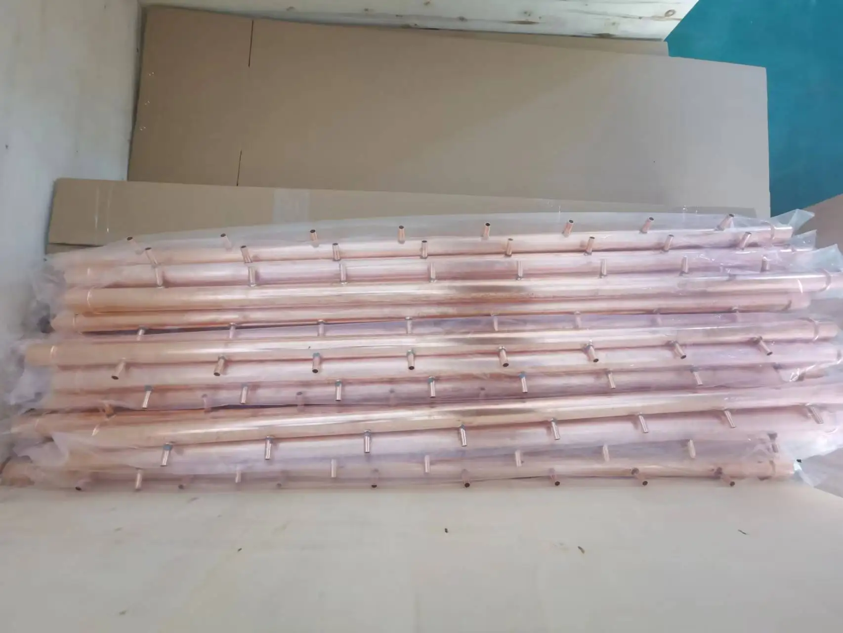 OEM Copper Pipes Adapters Copper and Brass Assembly for Solar Collectors