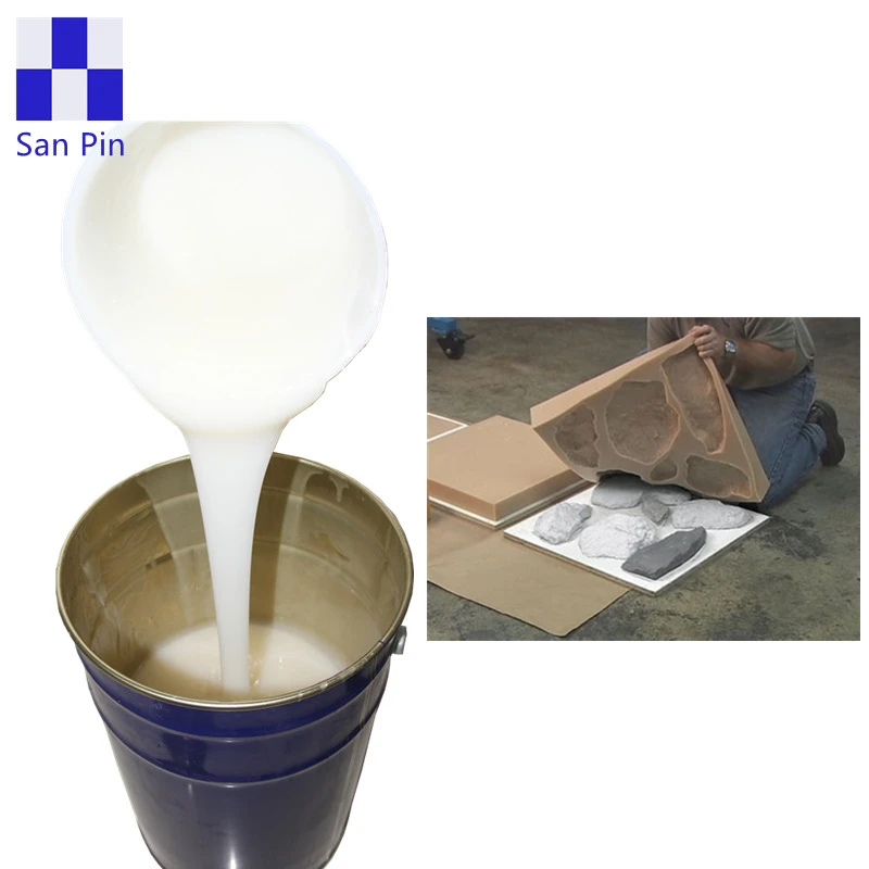 silicone rubber 3d wall panel Artificial Stone Molds for decorative wall