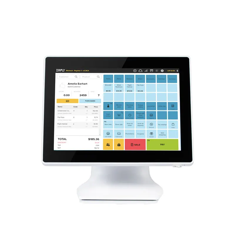 HBAPOS ML200 Point of sale machine wholesaler global pos register windows pos system