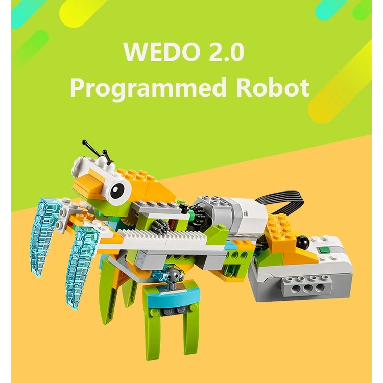 280pcs Building Block Parts Technic Kits Wedo 2.0 Set Battery or Rechargeable Robot Education