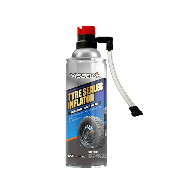 Visbella Efficient Tire Sealer Inflator For Car And Motorcycle, Tire Repaire Sealant
