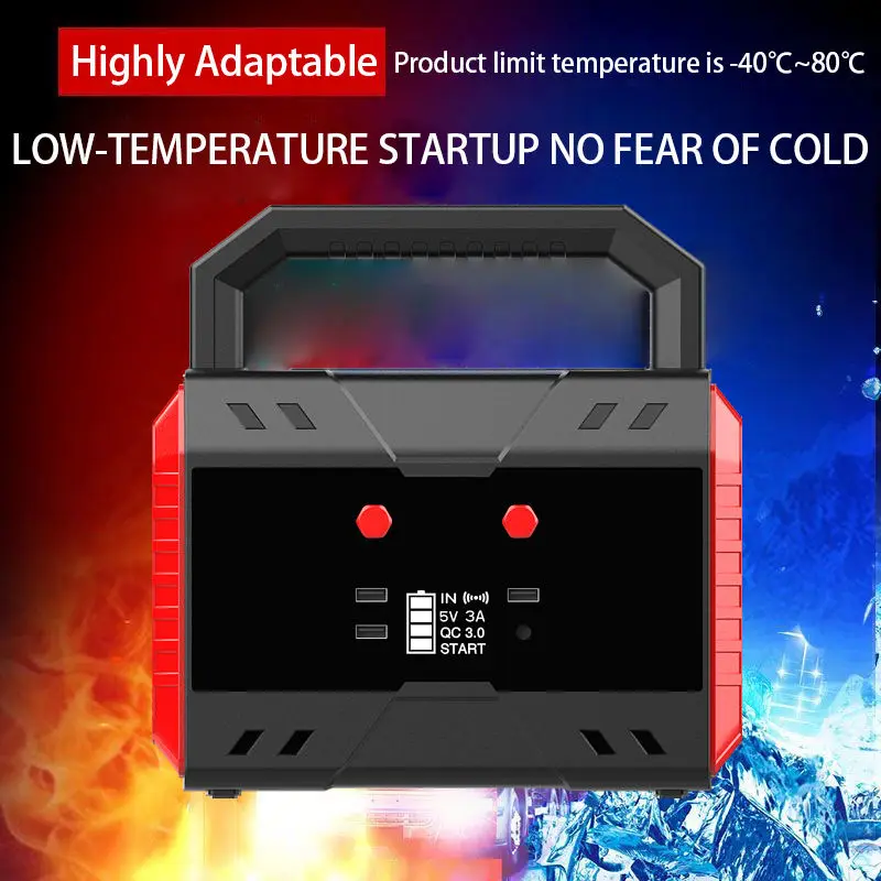 Car Battery Jump Starter 2 In 1 Heavy Duty Booster Dd Pai Portable 12V With Inventor 3000A