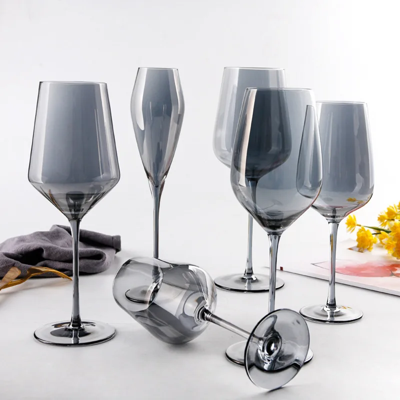 High quality cheap handblown crystal wine glass in bulk in glass for hotel wedding