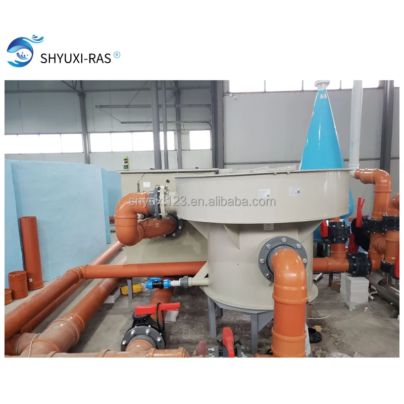 500 Square Meters Factory Circulating Water Aquatic Breeding System for RAS equipment