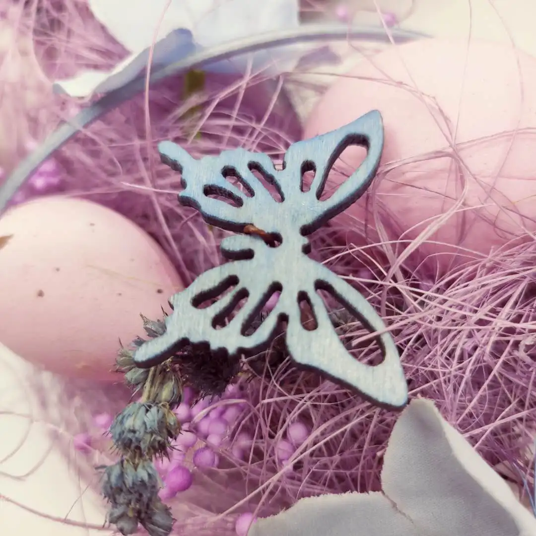 
2020 new arrival easter limitations white and delicate egg ring for decoration 