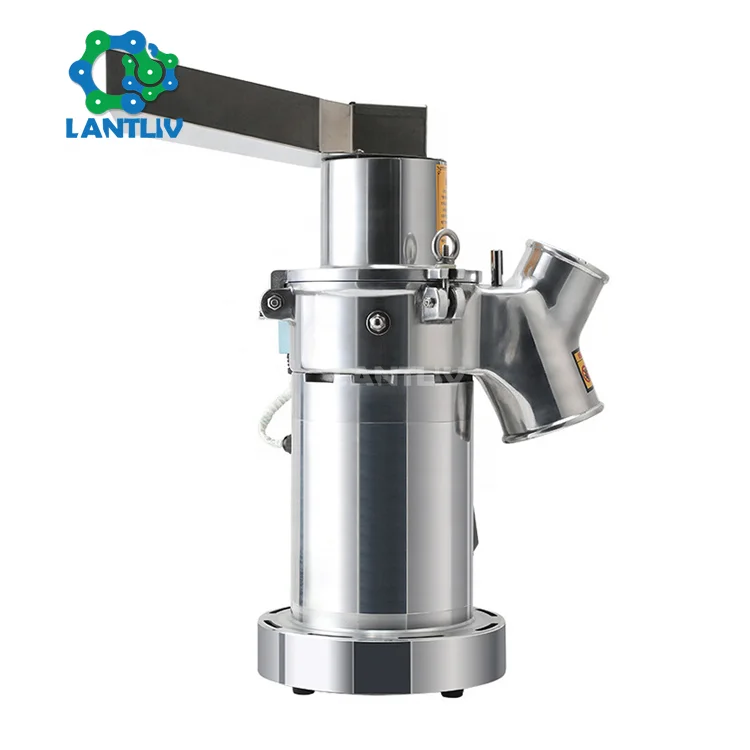 Commercial Electric Foods Herb Milling Grinder Small Fine Powder Grinding Machine Portable Hammer Mill for Spices and Grains
