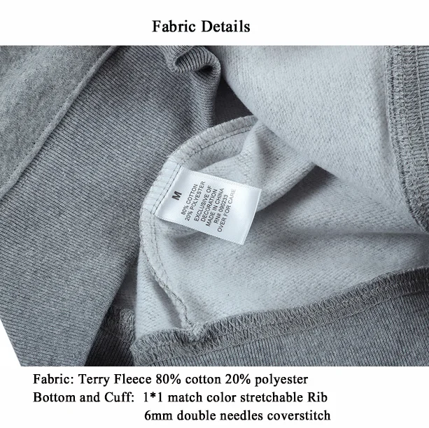 mens high quality drop shoulder vintage crewneck sweatshirt custom brand unisex oversized  heavyweight sweatshirts