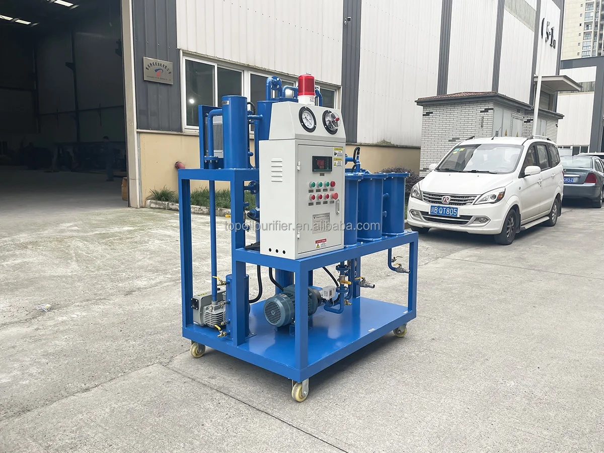 Lubricant Oil Degassing and Purification System