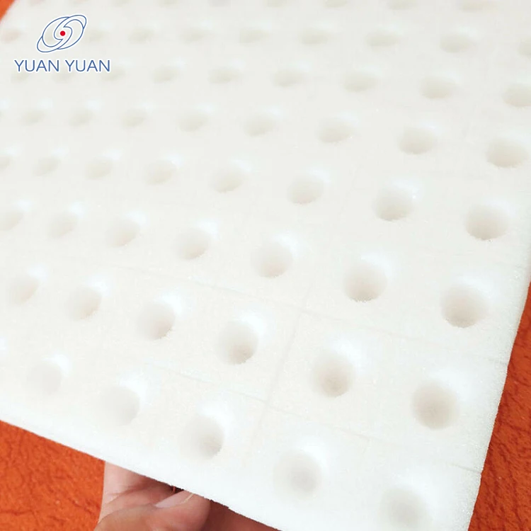 Factory Direct Selling Customized Size High Quality  Round Hole Plant Seed Cube Sponge foam seedling trays