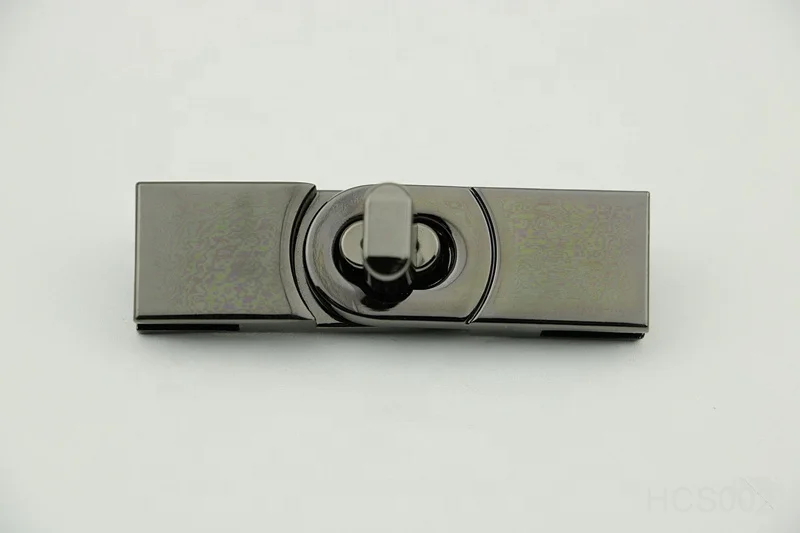 Factory supply bag accessories new custom zinc alloy twist handbag locks