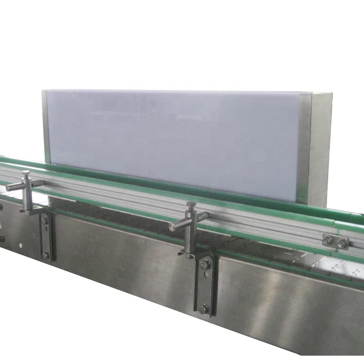 Stainless steel frame LED lamp light inspector for glass, PET bottle visual inspection