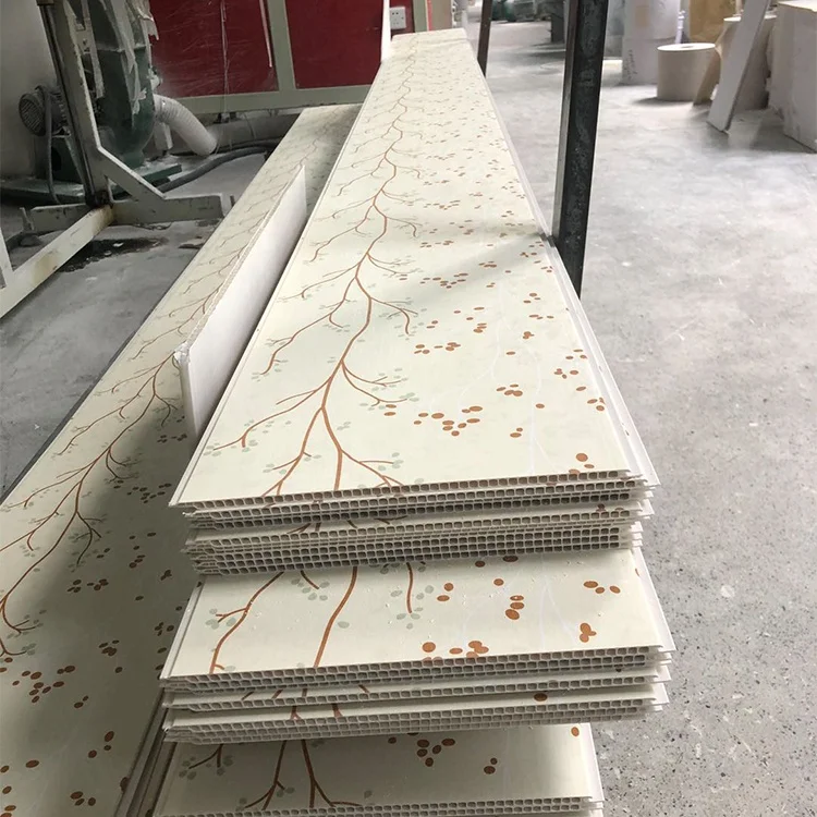 Fonyi Support Customized Waterproof Ceiling China Laminated Price Drop Wall Board Plastic Roof Flat Celling Panel Pvc