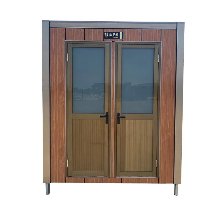 Factory Wholesale Prefabricated Mobile Toilet Container Customized Sizes Support Container Toilet