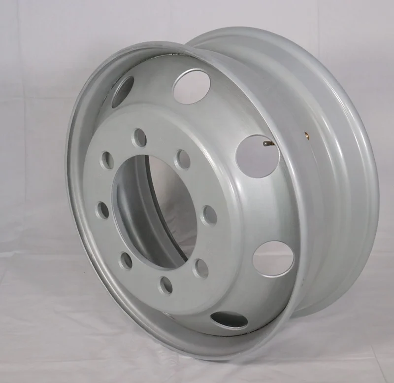 
22.5*7.50 Inch Truck Steel Wheels 10 Holes Wheel Rim For Trucks From China Factory 