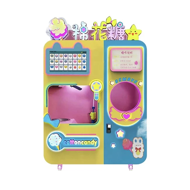 Fully Automatic High Quality Marshmallow Cotton Candy Making Machine / Marshmallow Production Line / Candy Confectionery Machine